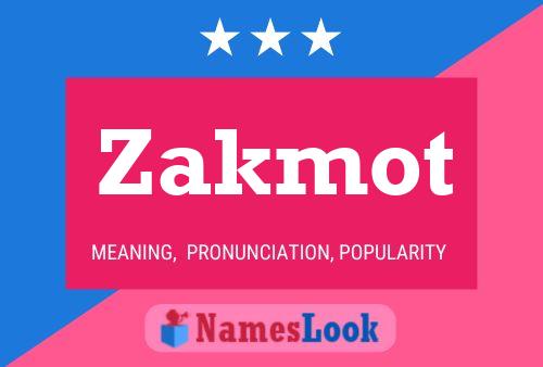 ملصق اسم Zakmot