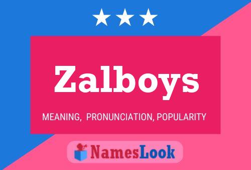 ملصق اسم Zalboys