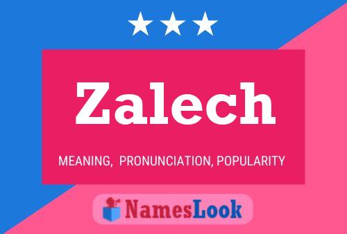 ملصق اسم Zalech