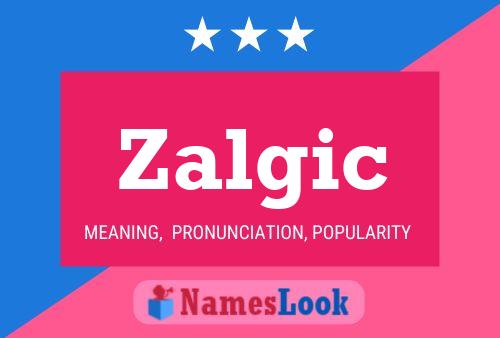 ملصق اسم Zalgic