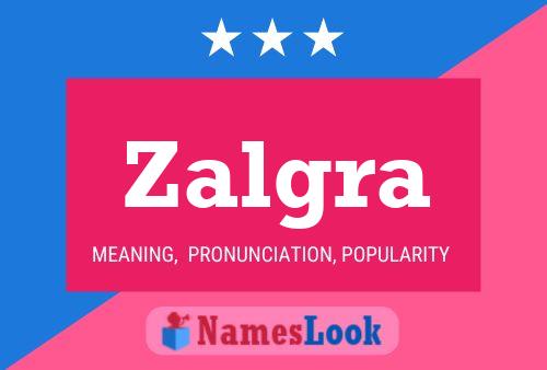 ملصق اسم Zalgra