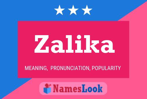 ملصق اسم Zalika