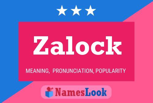 ملصق اسم Zalock