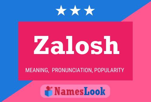 ملصق اسم Zalosh