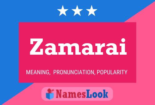 ملصق اسم Zamarai