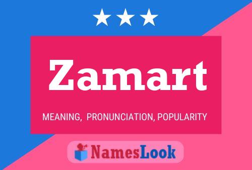 ملصق اسم Zamart