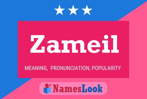 ملصق اسم Zameil