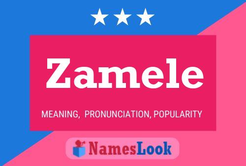 ملصق اسم Zamele