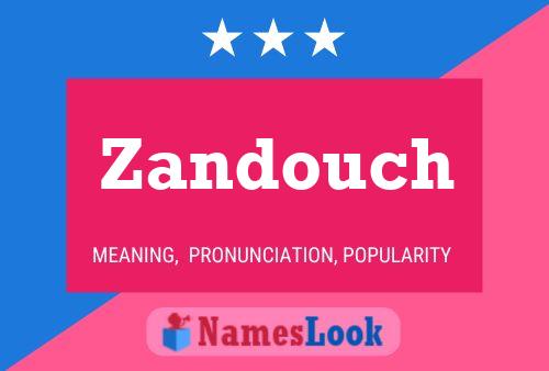 ملصق اسم Zandouch