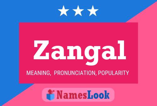 ملصق اسم Zangal