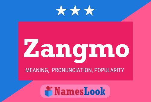 ملصق اسم Zangmo