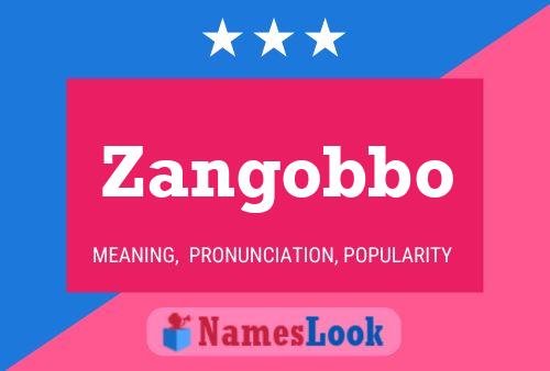 ملصق اسم Zangobbo