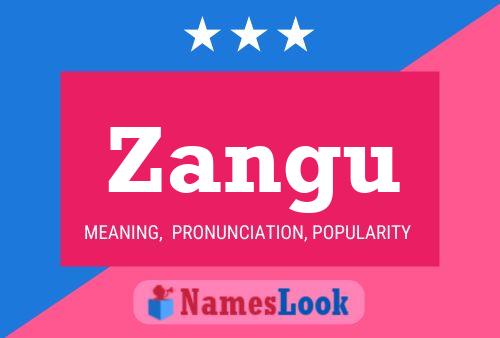 ملصق اسم Zangu