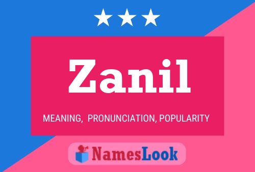 ملصق اسم Zanil