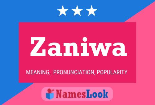 ملصق اسم Zaniwa