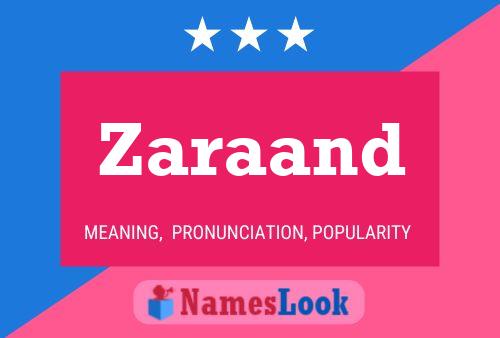 ملصق اسم Zaraand