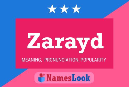 ملصق اسم Zarayd