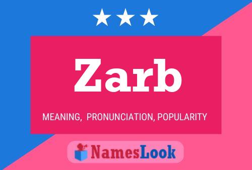 ملصق اسم Zarb