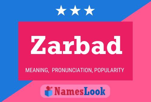 ملصق اسم Zarbad