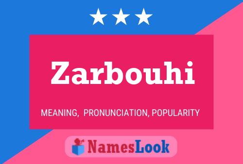 ملصق اسم Zarbouhi