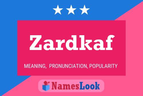 ملصق اسم Zardkaf