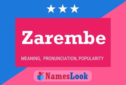 ملصق اسم Zarembe