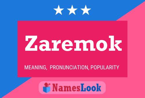 ملصق اسم Zaremok