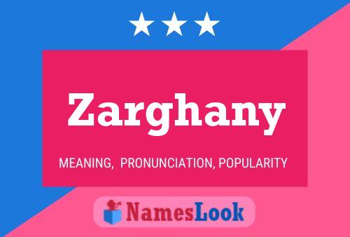 ملصق اسم Zarghany