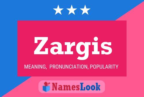 ملصق اسم Zargis