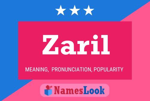 ملصق اسم Zaril