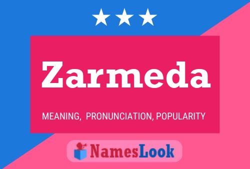 ملصق اسم Zarmeda