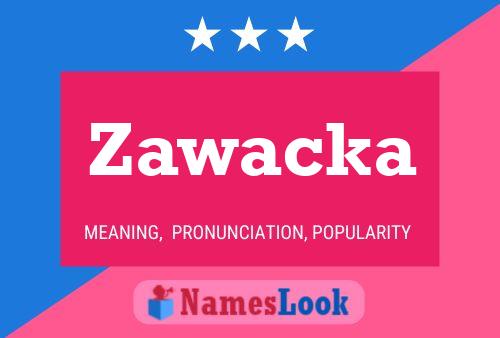 ملصق اسم Zawacka