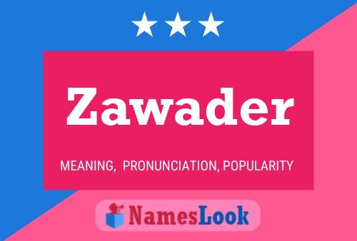 ملصق اسم Zawader