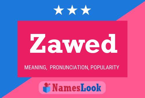 ملصق اسم Zawed