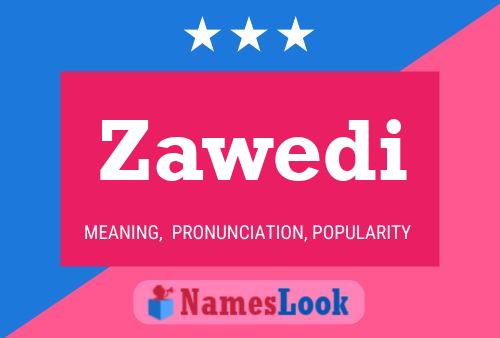 ملصق اسم Zawedi