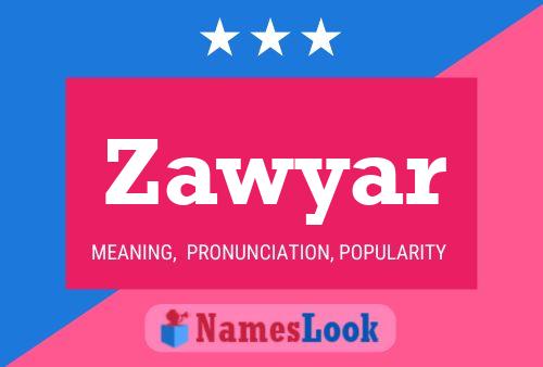 ملصق اسم Zawyar