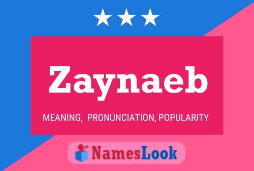 ملصق اسم Zaynaeb