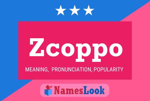 ملصق اسم Zcoppo