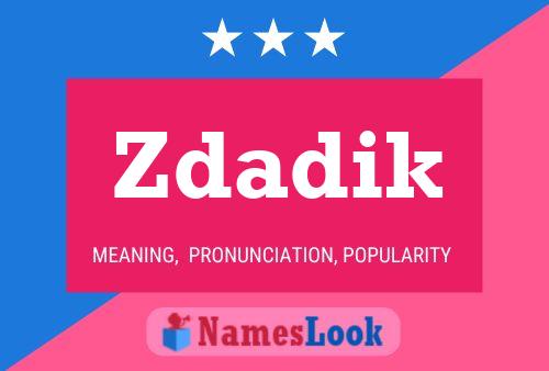 ملصق اسم Zdadik