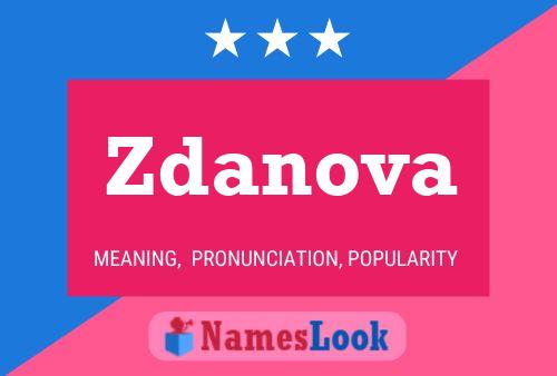 ملصق اسم Zdanova