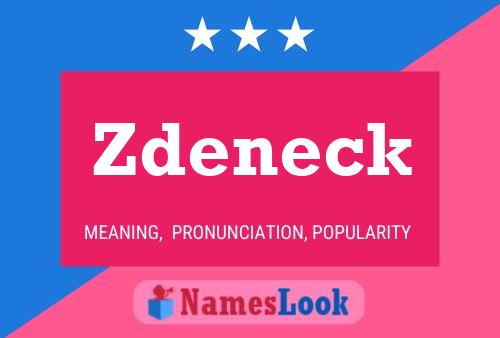 ملصق اسم Zdeneck