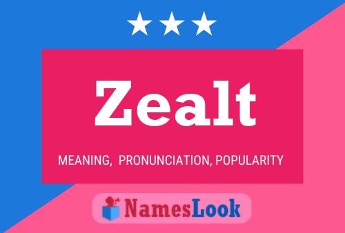 ملصق اسم Zealt