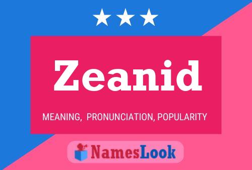 ملصق اسم Zeanid