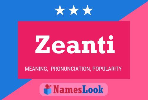 ملصق اسم Zeanti