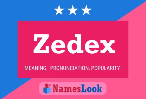 ملصق اسم Zedex