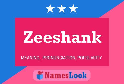 ملصق اسم Zeeshank