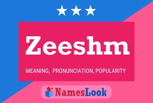 ملصق اسم Zeeshm