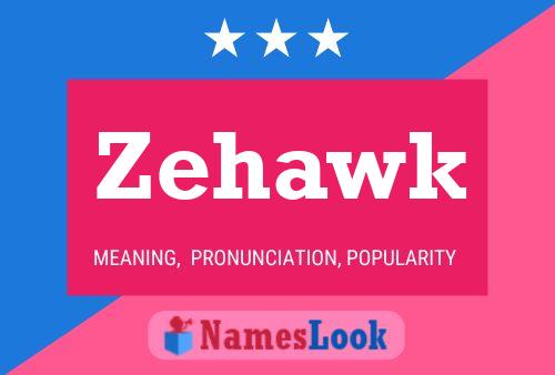 ملصق اسم Zehawk