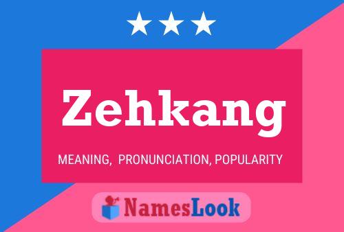 ملصق اسم Zehkang