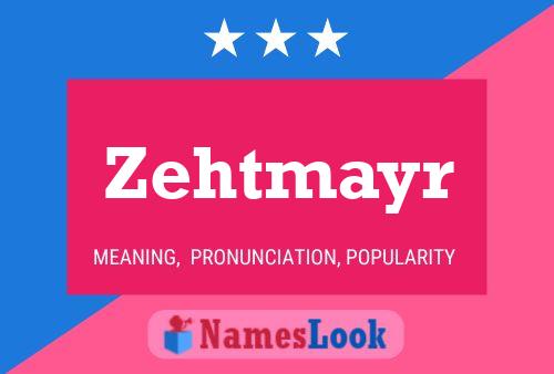 ملصق اسم Zehtmayr